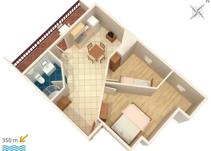 With A Parking Space Duce, Omis - 3190 شقة Duće